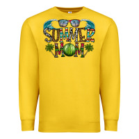 Lemon summer mom Premium Sweatshirt - CowhideDigitalArt