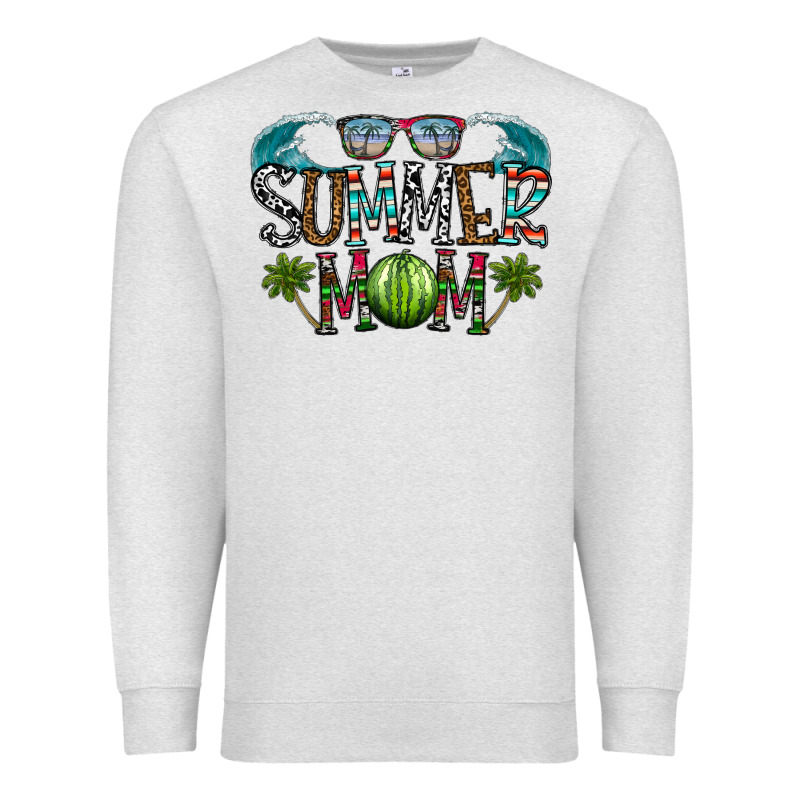 Summer Mom Premium Sweatshirt by CowhideDigitalArt | Teevron