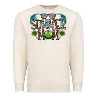 Sandshell summer mom Premium Sweatshirt - CowhideDigitalArt