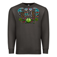 Smoke summer mom Premium Sweatshirt - CowhideDigitalArt
