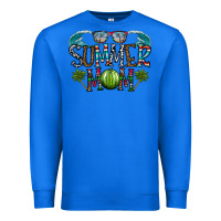 True Royal summer mom Premium Sweatshirt - CowhideDigitalArt