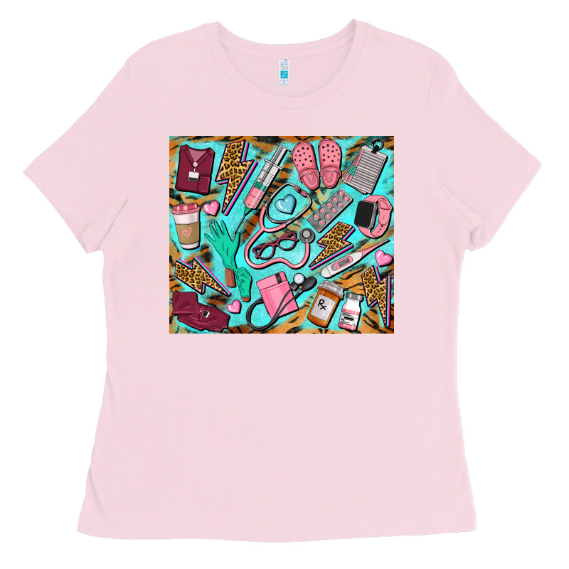 Nurse Tumbler Ladies Tee by BarkalooDesign | Teevron
