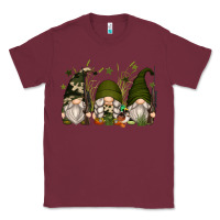 Burgundy hunter gnomes Classic Tee - Zillion Design Studio