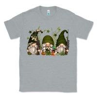 Heather Grey hunter gnomes Classic Tee - Zillion Design Studio