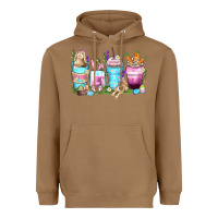 Toasted Coconut rabbit coffee cups Heavyweight Hoodie - Zillion Design Studio