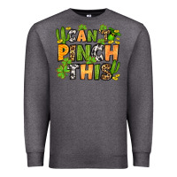Charcoal Heather St. Patrick's Can't pinch this Premium Sweatshirt - OliviaCreatesArt
