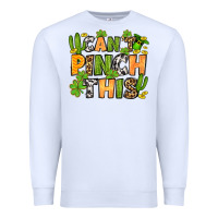 White St. Patrick's Can't pinch this Premium Sweatshirt - OliviaCreatesArt