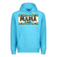Ocean Blue mama of both license plate Premium Hoodie - Jasminsmagicworld