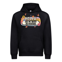 Black ask me about my pronouns Urban Hoodie - MaliasSmallBusiness