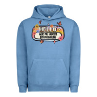 Pigment Pebble Blue ask me about my pronouns Urban Hoodie - MaliasSmallBusiness