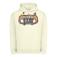Pigment Pistachio ask me about my pronouns Urban Hoodie - MaliasSmallBusiness