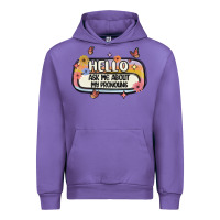 Tulip ask me about my pronouns Urban Hoodie - MaliasSmallBusiness