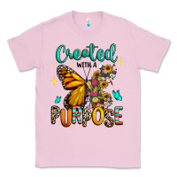 Bubblegum Pink created with a purpose Classic Tee - RanaPortraitStore