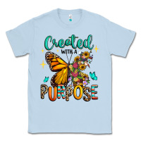 Dusty Blue created with a purpose Classic Tee - RanaPortraitStore