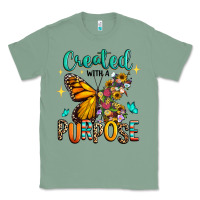 Sage created with a purpose Classic Tee - RanaPortraitStore