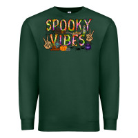 Sports Green spooky vibes Premium Sweatshirt - RacoonDesign