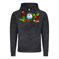 Vintage Black joy for christmas with snowman Vintage Hoodie - AdoDesignShop