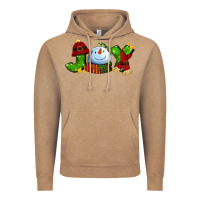 Vintage Coffee joy for christmas with snowman Vintage Hoodie - AdoDesignShop