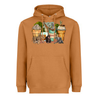 Meerkat safari animals coffee cups Heavyweight Hoodie - Zillion Design Studio