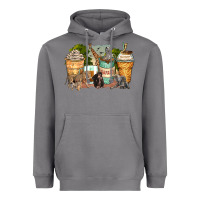 Storm safari animals coffee cups Heavyweight Hoodie - Zillion Design Studio