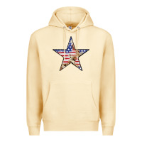 Pina Colada American Flag Star Premium Hoodie - LillyAllenDesigns