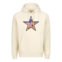 Tofu American Flag Star Premium Hoodie - LillyAllenDesigns