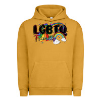 Pigment Peanut Butter lgbtq  friendly Urban Hoodie - MaliasSmallBusiness