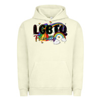 Pigment Pistachio lgbtq  friendly Urban Hoodie - MaliasSmallBusiness