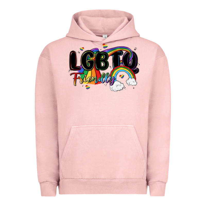 Lgbtq  Friendly Urban Hoodie by MaliasSmallBusiness | Teevron