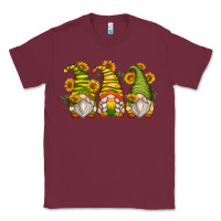 Burgundy sunflower gnomes Classic Tee - Zillion Design Studio
