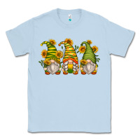 Dusty Blue sunflower gnomes Classic Tee - Zillion Design Studio