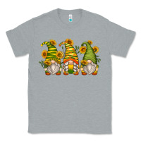 Heather Grey sunflower gnomes Classic Tee - Zillion Design Studio