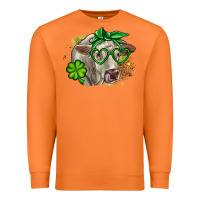 Carrot Charolais St. Patrick's Day Premium Sweatshirt - OliviaCreatesArt