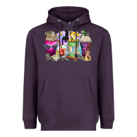 Plum boss babe coffee cups Heavyweight Hoodie - Zillion Design Studio