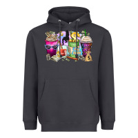 Smoke boss babe coffee cups Heavyweight Hoodie - Zillion Design Studio