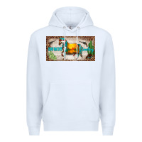 White western howdy cowboy horse sunset weapon cactus leopard  license plate Premium Hoodie - BarkalooDesign