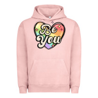 Pigment Salmon be you Urban Hoodie - MaliasSmallBusiness