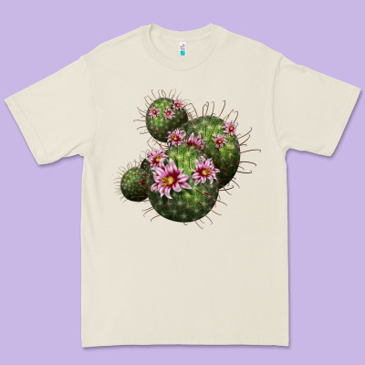 Arizona Fishhook Cacti Premium Tee Designed By Lillyallendesigns