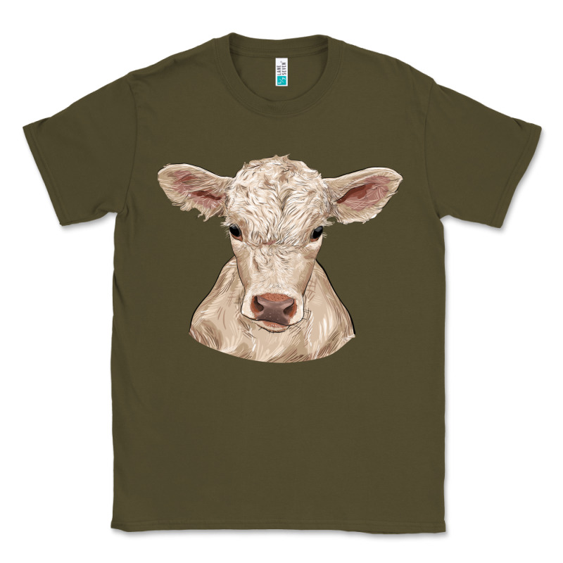 Charolais Calf Classic Tee by RanaPortraitStore | Teevron