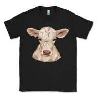 Black charolais calf Classic Tee - RanaPortraitStore