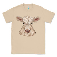 Mushroom charolais calf Classic Tee - RanaPortraitStore