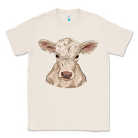 Natural charolais calf Classic Tee - RanaPortraitStore