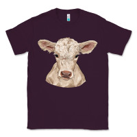 Plum charolais calf Classic Tee - RanaPortraitStore