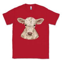 Red charolais calf Classic Tee - RanaPortraitStore