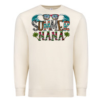 Sandshell summer nana Premium Sweatshirt - CowhideDigitalArt