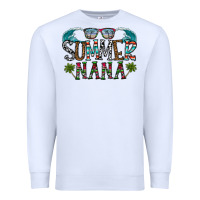 White summer nana Premium Sweatshirt - CowhideDigitalArt