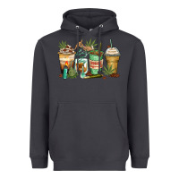 Smoke highly caffeinated coffee cups Heavyweight Hoodie - Zillion Design Studio