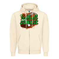 Sandshell football junkie Zipper Hoodie - texasbilliewilder