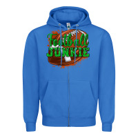 True Royal football junkie Zipper Hoodie - texasbilliewilder