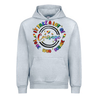 Heather Grey gay pride Urban Hoodie - MaliasSmallBusiness